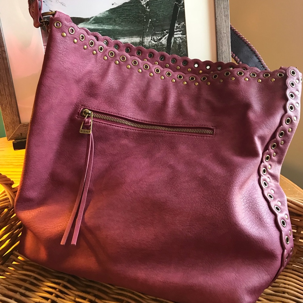 Large tote bag-fun purple color!
